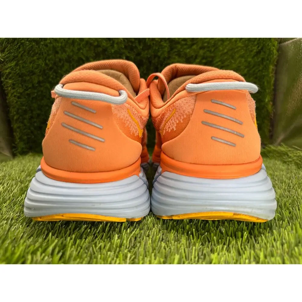Hoka One One Gaviota 4 1123199-SCPP Athletic Sneaker Women's 10B Orange Mesh Gym